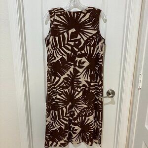 Denium & Co. Palm Print Dress